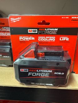 Milwaukee M18 Forge 8.0 battery