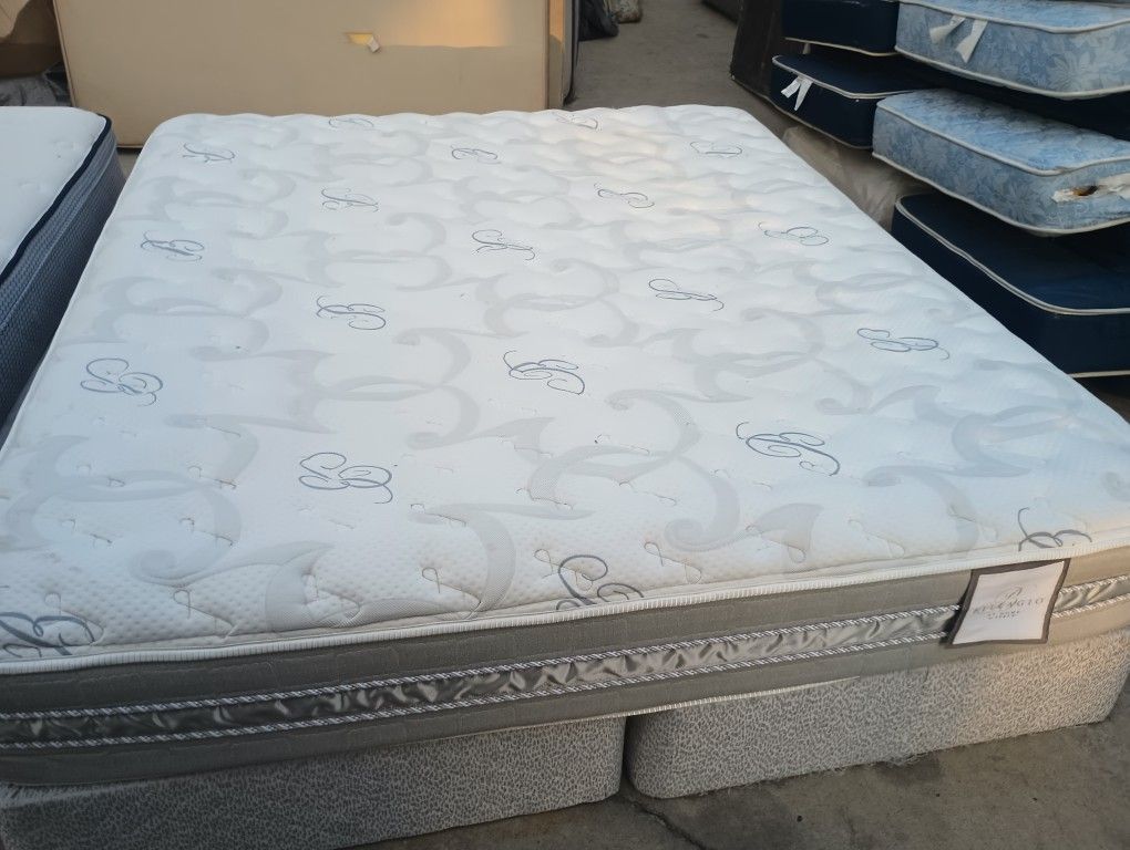 Serta California King Mattress And Box Spring