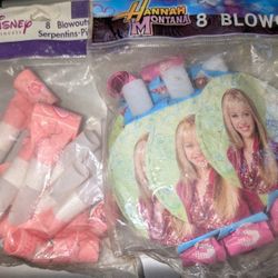 16 Birthday Party Blowouts. 8 Disney Princess+ 8 Hannah Montana. East Or Westside