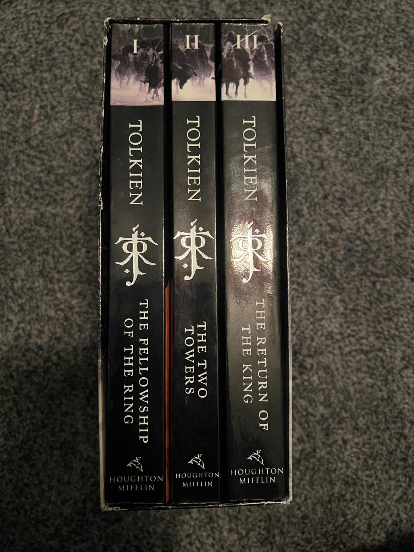 Lord of the Rings set of 3 books series