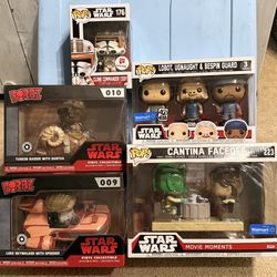 Funko POP DORBZ Star Wars Collection (prices below)