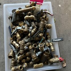 Water Shut Off Valve And Shark Bite Lot