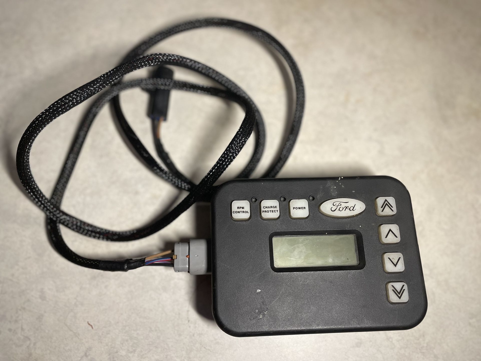 F5TF-12B640-AB Ford Diesel 7.3L RPM Idle Control Module OEM 8525 w/ Cable