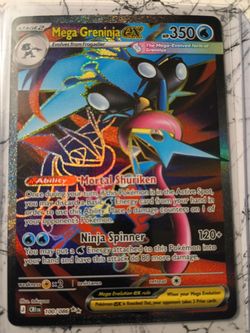 Pokemon Mega Greninja Ex 350