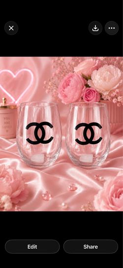Cute CC glass cups!!