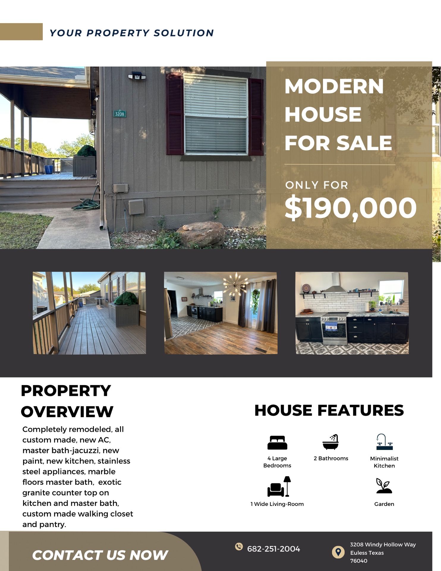 Manufacture Home For Sale 