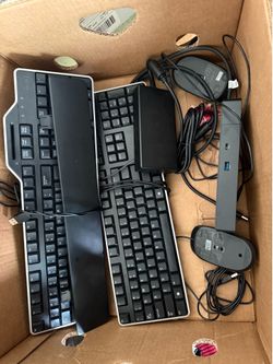 Computer keyboards and mouse