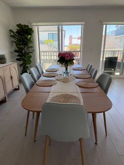 Dining Table + 8 Chairs — Originally $1,300