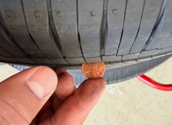 Set of 4 OEM Rims + Tires (5x114.3) — $1100, will separate