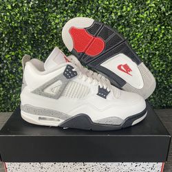 Jordan 4 White Cements