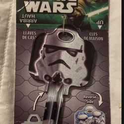 Star Wars Storm Trooper New Key Blank
