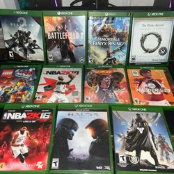 Lot of 11 Xbox games in great condition