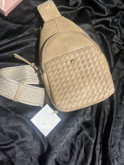 New Cross Body Beige Bag 
