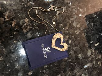 Swarovski heart valentine’s gift