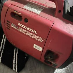Honda EU2000i Companion generators Or OBO