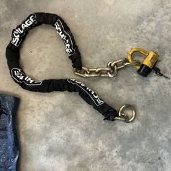 Schlage High security cinch chain 5 Feet Plus lock