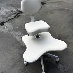 Bed Bath and Beyond Ergonomic Cross-Legged Meditation Chair w Adjustable Height and Lumbar Support