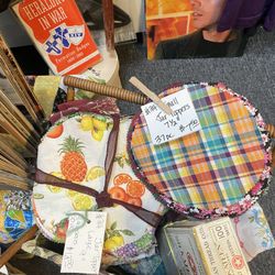 Fabric Jar Toppers Precut