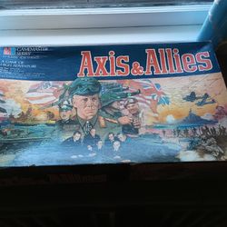 Vintage 80's Axis & Allies MB Boardgame 