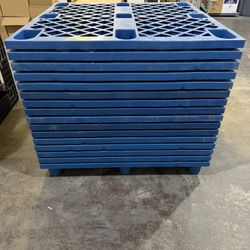 Plastic Pallets 43” X 43”