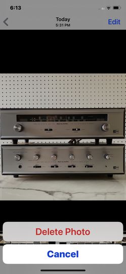 Realistic TM-70 Stereo Tuner Am/fm. Realistic SA-700 Solid State Stereo Amplifier