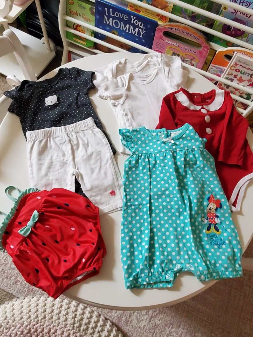 Baby Girl Bundle/The Watermelon Bathing Suit Is sold