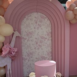 Backdrop Ripple Arch 8 Ft Free