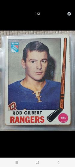 1969-70 Topps Hockey Rod Gilbert #37