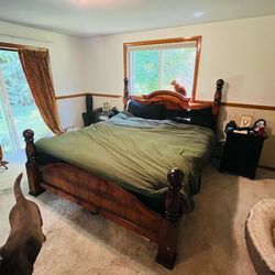 King Size Wooden Bed Frame