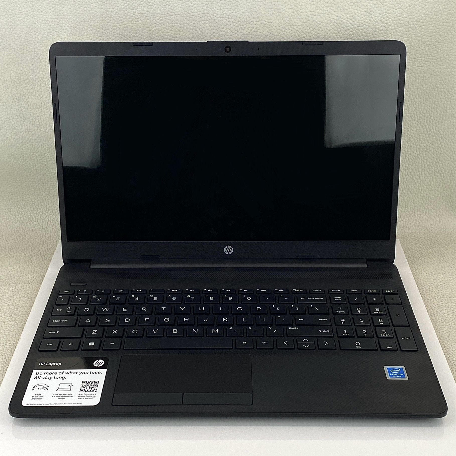 Hp 15” Intel Pentium Laptop 4GB Ram 128GB w/ Charger & in Box