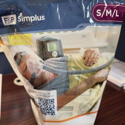 F&P Simplus Full Face Mask With Tube For CPAP Machine