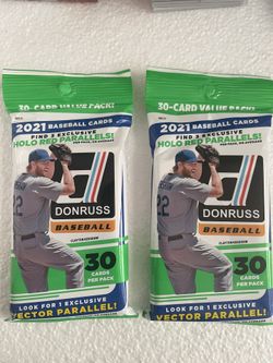 Donruss Baseball 2021 Fat packs - (2)