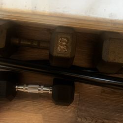 Pair Of 30 Dumbbells 