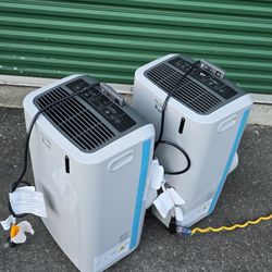 12k Btu Delonghi  Pinguino  Portable  Ac Unit For 500 Sqft  With Remote Controller 