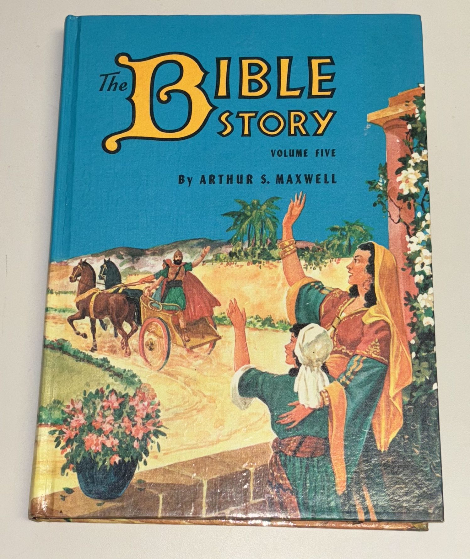 The Bible Story Book 5 By Arthur S. Maxwell (1975 Hardcover) Vintage