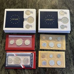 Sterling Silver Coin Sets 