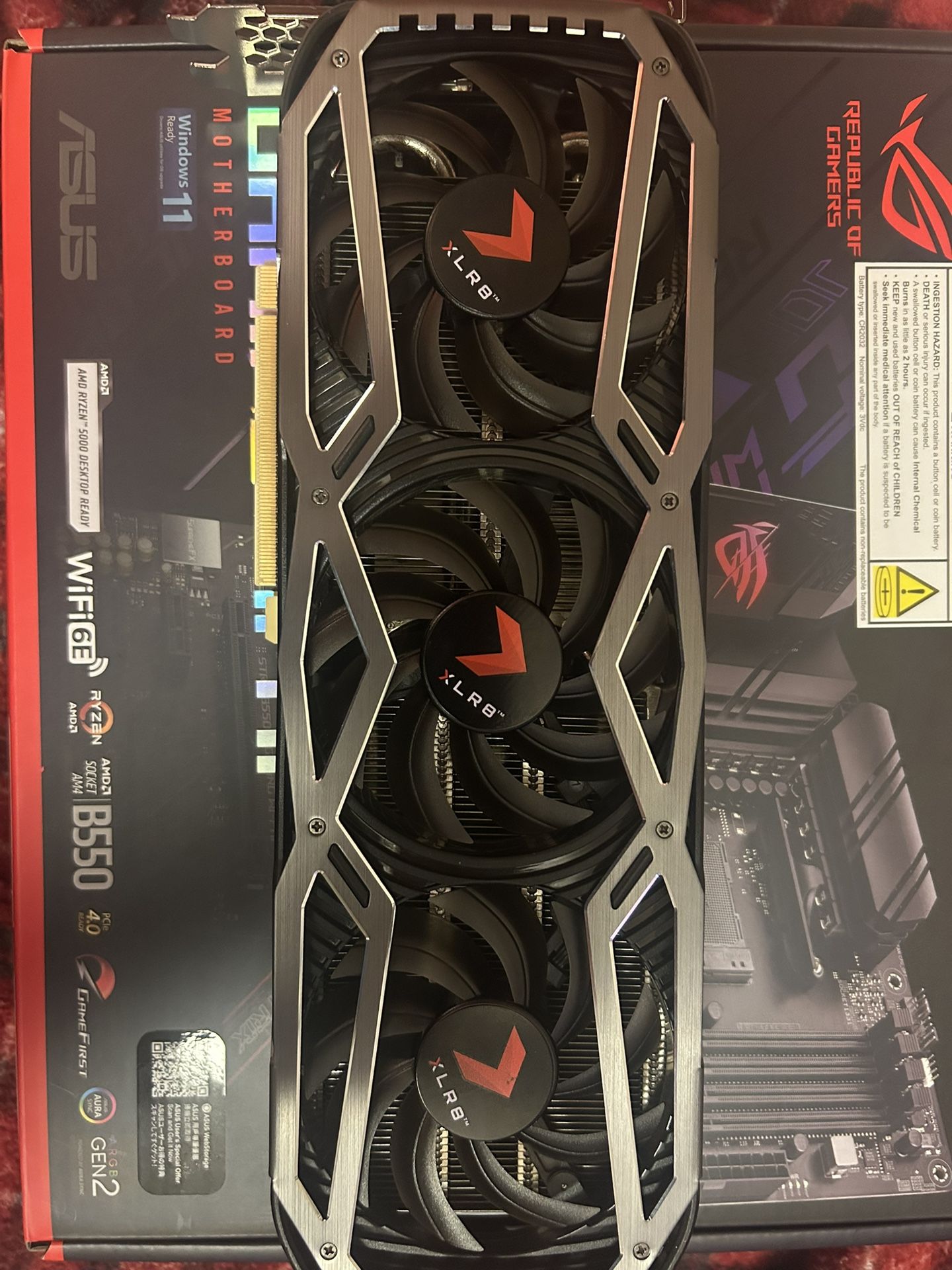 PNY XLR8 - Nvidia GeForce RTX 3070 8GB