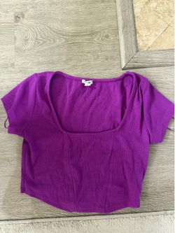 Short Sleeve Cropped Top