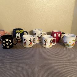 Disney Mugs $5.00 Each All For $30.00