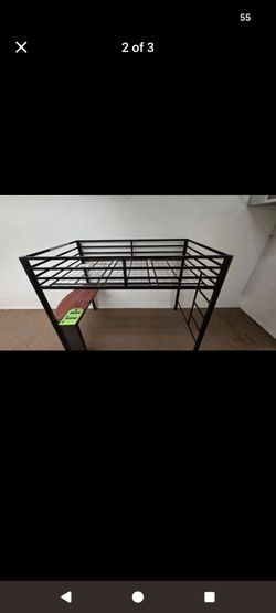Loft bed, Metal Frame