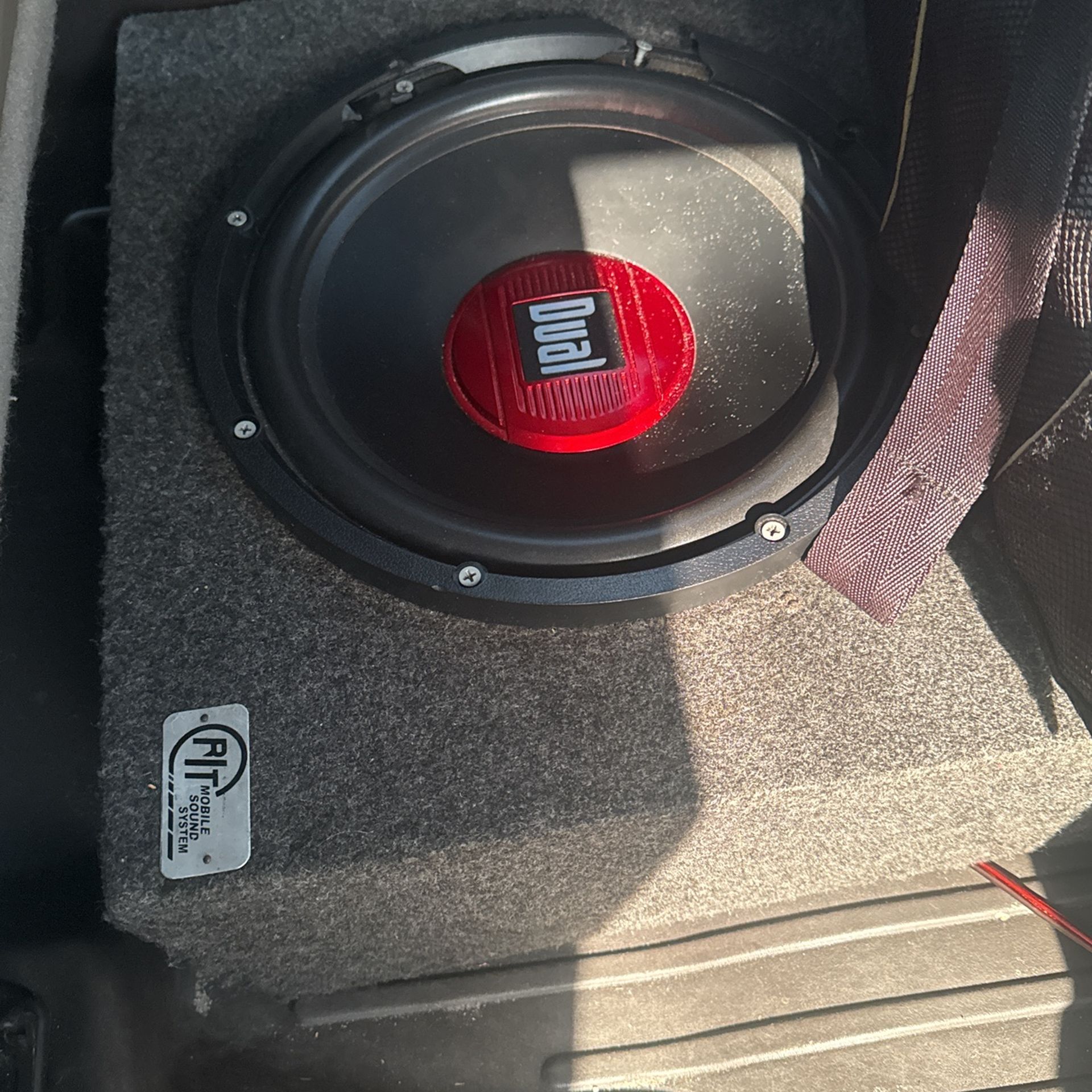 12” Pickup Truck Subwoofer Box