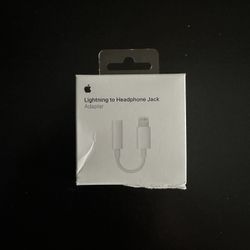 Lightning To Headphone Jack