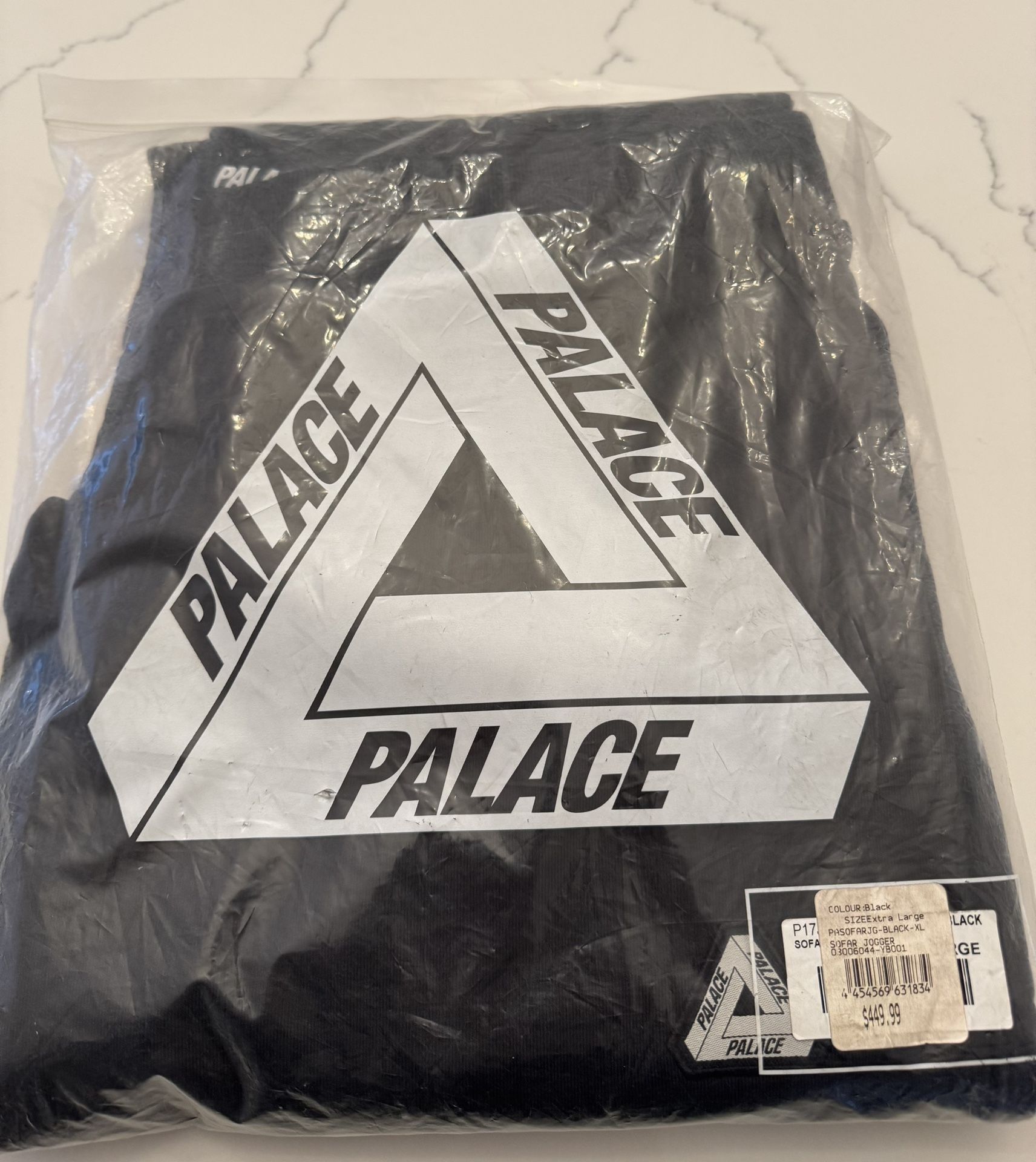 PALACE FALL/WINTER 2017 SOFAR JOGGER SWEATPANTS Sz XL DS