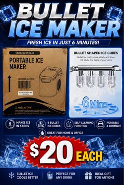 Ice maker new open box