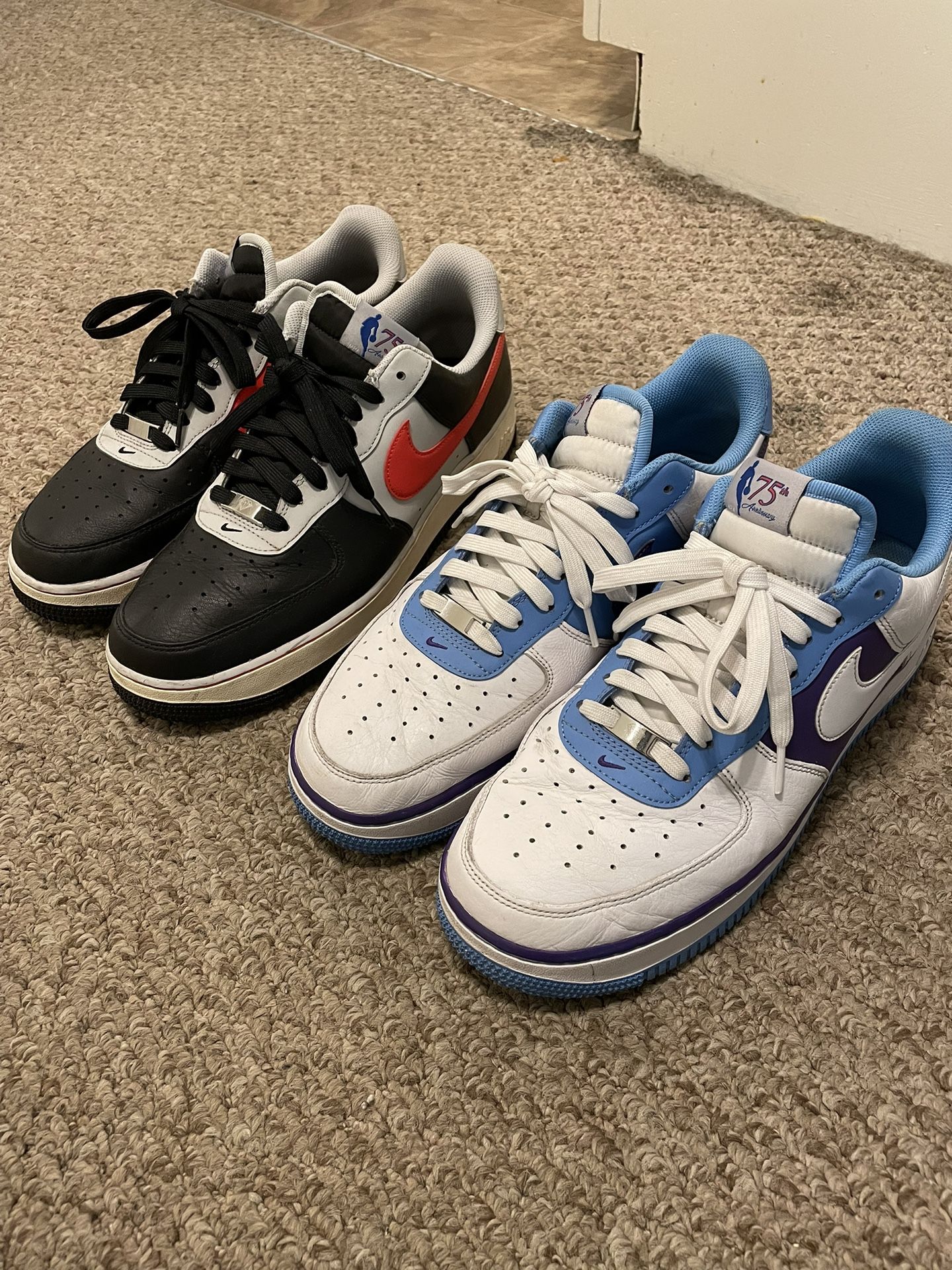 Nike Air Force Low '07 NBA 75th Anniversary (Lakers Trailblazers) - Technical View