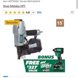 Air Compressed Nail Gun