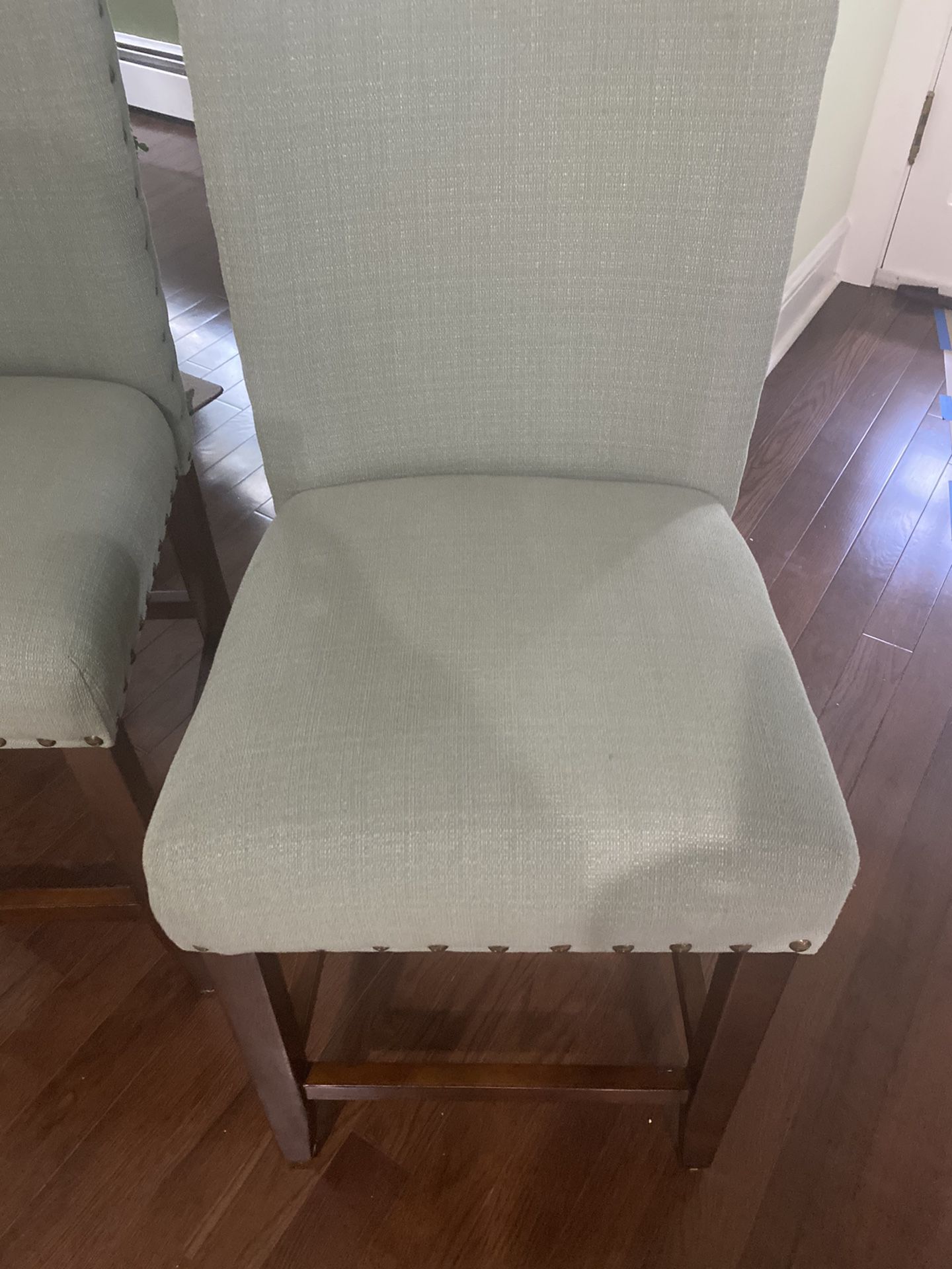 Bar stool chairs 24” / light green