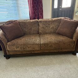 Sofa With Two Chairs 
