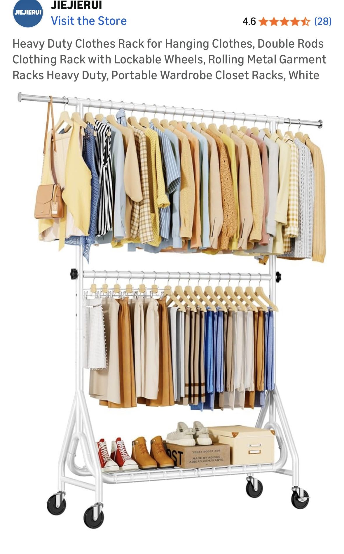 Brand New Heavy Duty Clothing Rack 