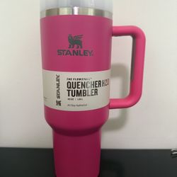 Hot Pink Stanley Flow state Tumbler 40oz
